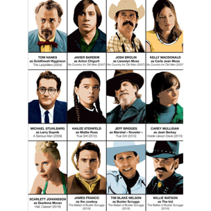 Affiche - Coen brothers characters - Olivier Bourdereau