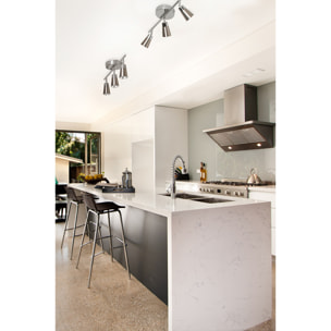 Forlight Proyector Ip20 Vitro Triplex Led 15W 3000K Cromo 1346Lm