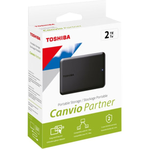 Disque dur externe TOSHIBA 2To Canvio Partner HDTB520EK3AB