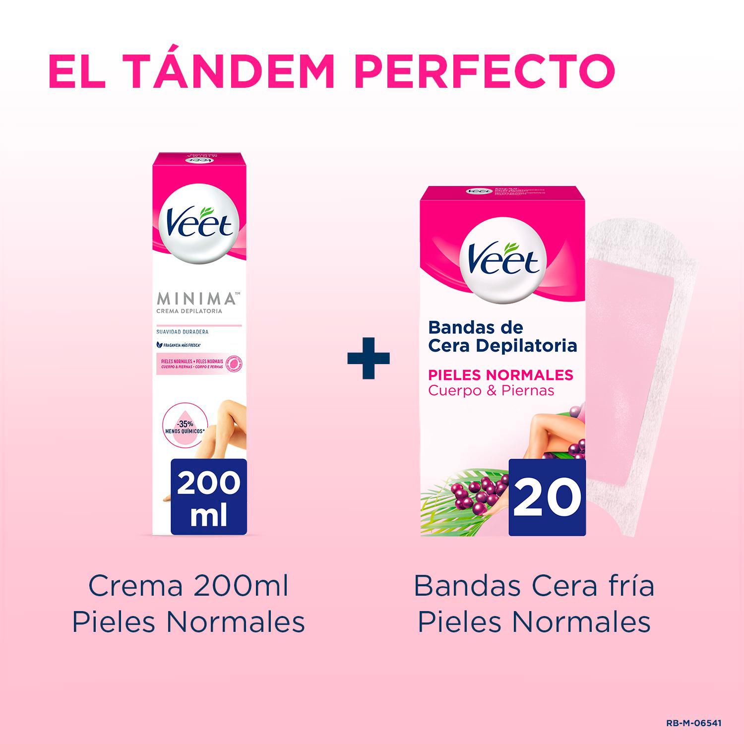 PACK 4 CREMA DEPILATORIA CORPORAL PIELES NORMALES 200ML