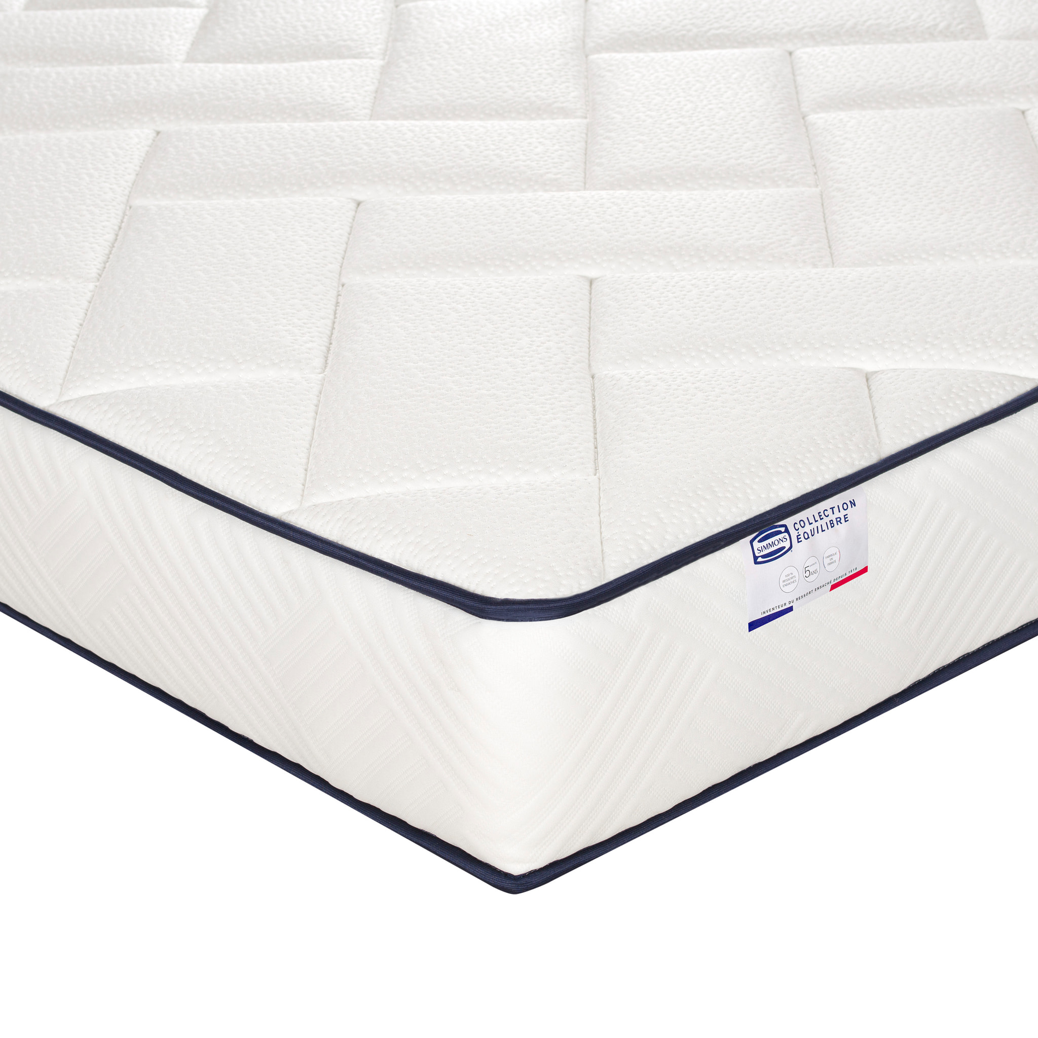 Matelas L'EVIDENT , ressorts ensachés, ferme, H23