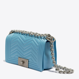 Borsa a mano da donna - Modello False - 100% Pvc - 18.0 x 10.0 x 9.0 cm