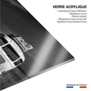 Tableau beached bus Tableau plexiglas