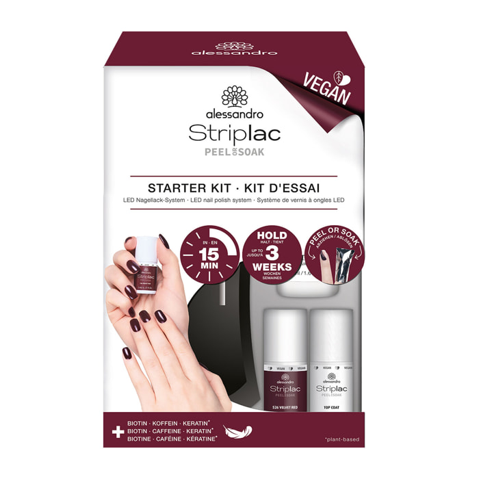 Striplac Peel or Soak - Kit d'essai Manucure
