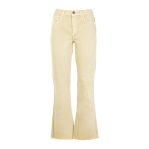 REIGN pantalone donna ecru'