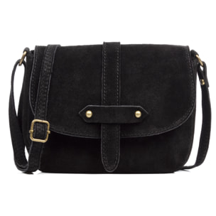 Altamura borsa a tracolla donna. Vera pelle scamosciata.