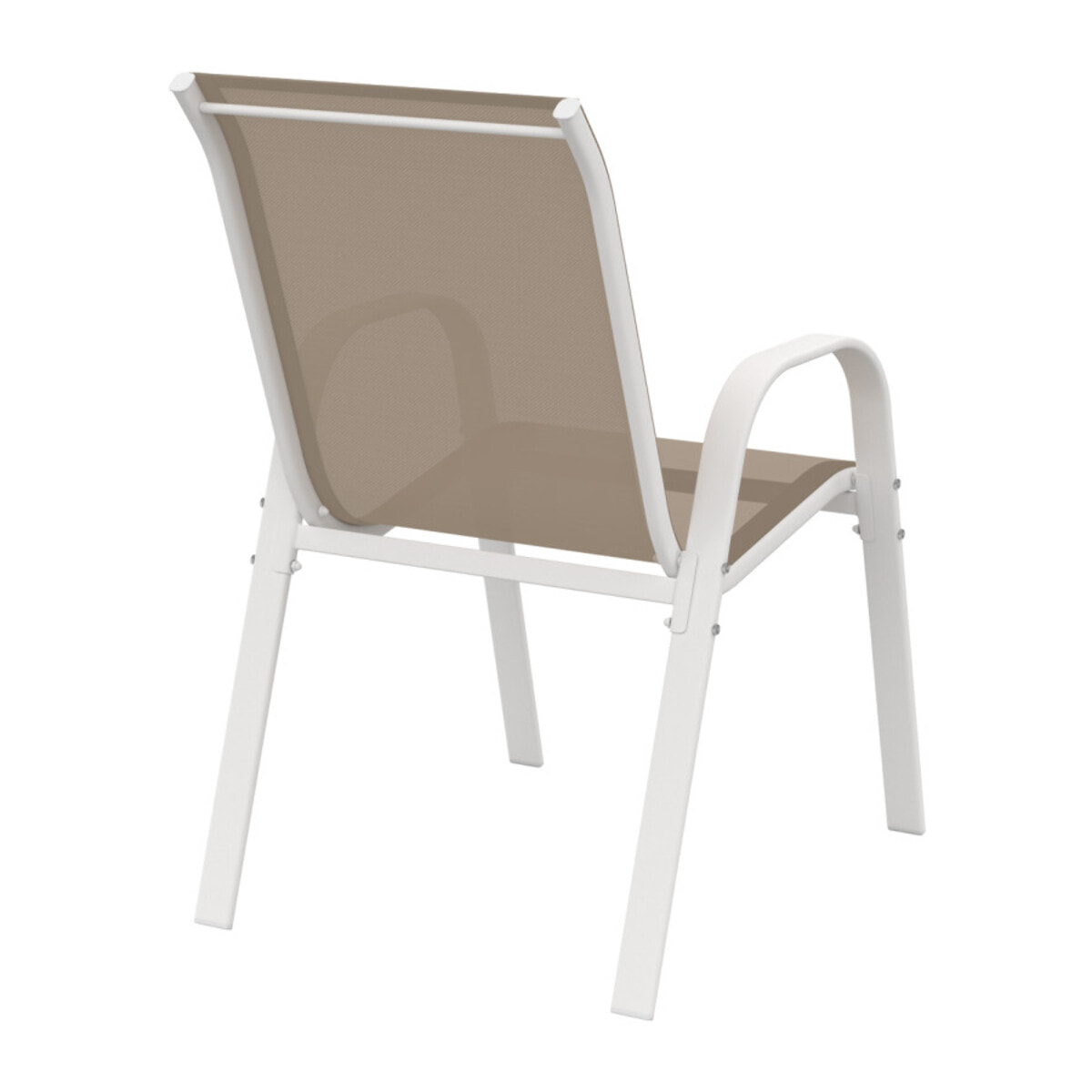 Chaises de jardin empilables textilène