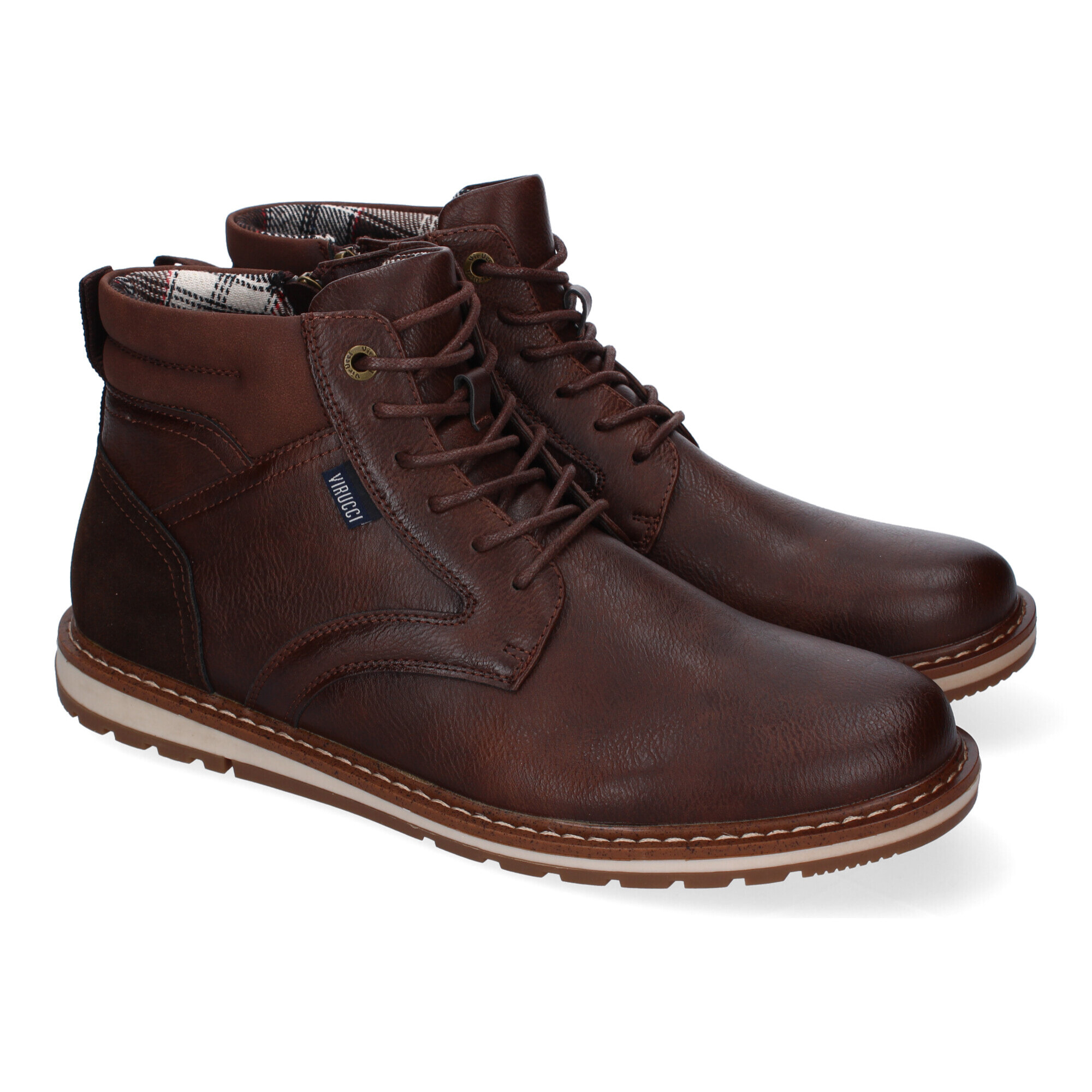 Botin Casual Plano de Hombre, Comodo, Diseño Moderno, Detalle de Costuras