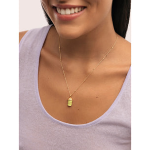 Charm Matcha Placcato Oro