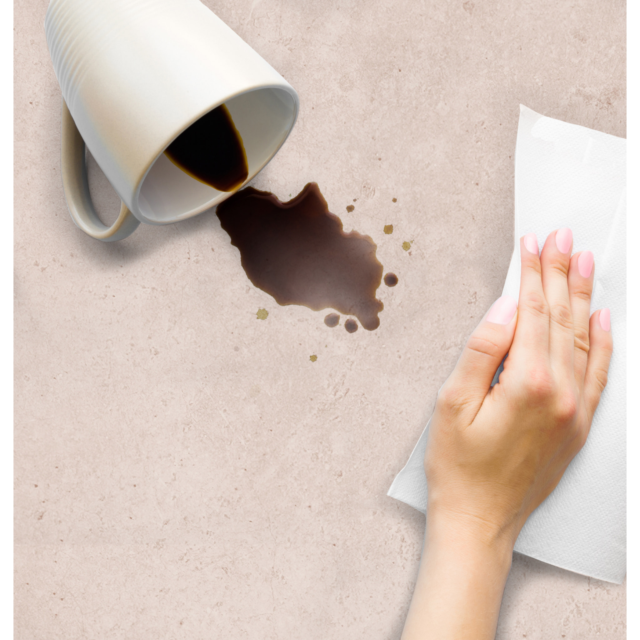 Alfombra de vinilo Calma 200x300 cm -PVC antideslizante, vinilica para cocina o salón, lavable, estilo abstracto