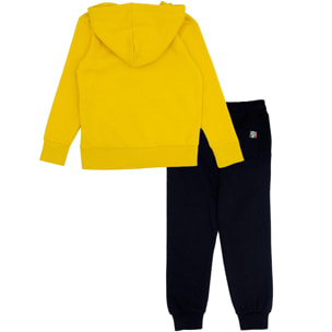 Tuta con cappuccio Leone bambino tuta con zip intera Grey Boy