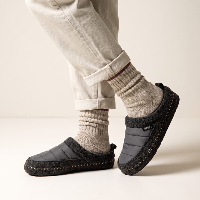 Zapatilla de casa ,Zueco New Wool