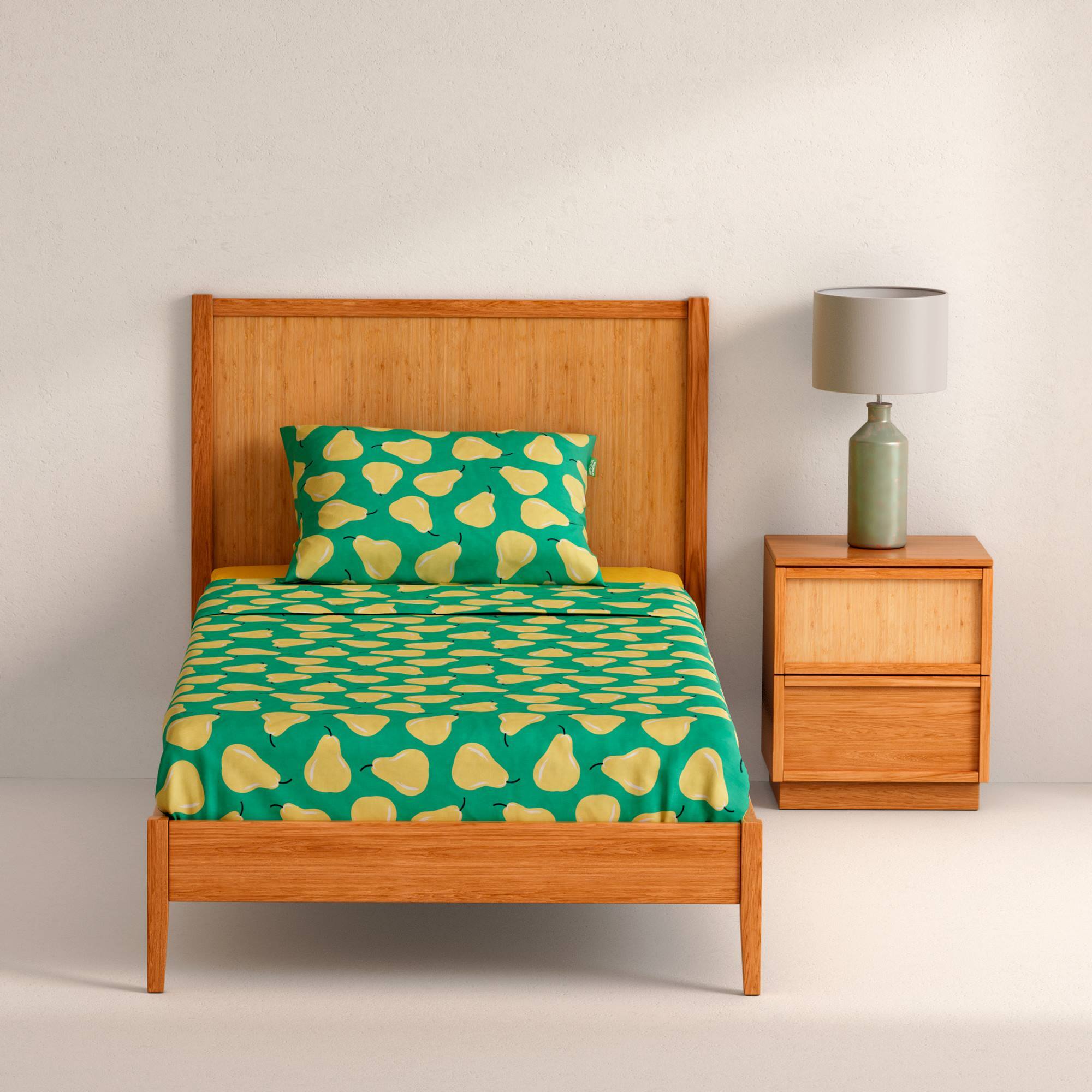 Set de sabanas 3pcs cama individual Benetton Fruits