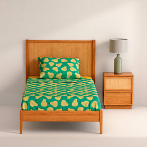 Set de sabanas 3pcs cama individual Benetton Fruits