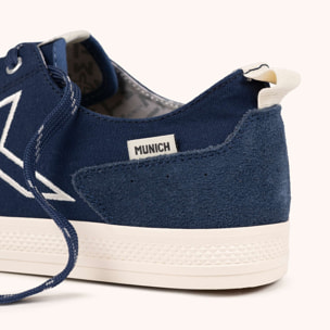 Zapatilla Casual de Lona con Suela de Goma Blanca MUNICH SWING 15