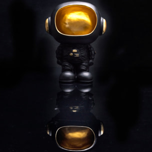 Statue Astronaute Vide Poche Noir