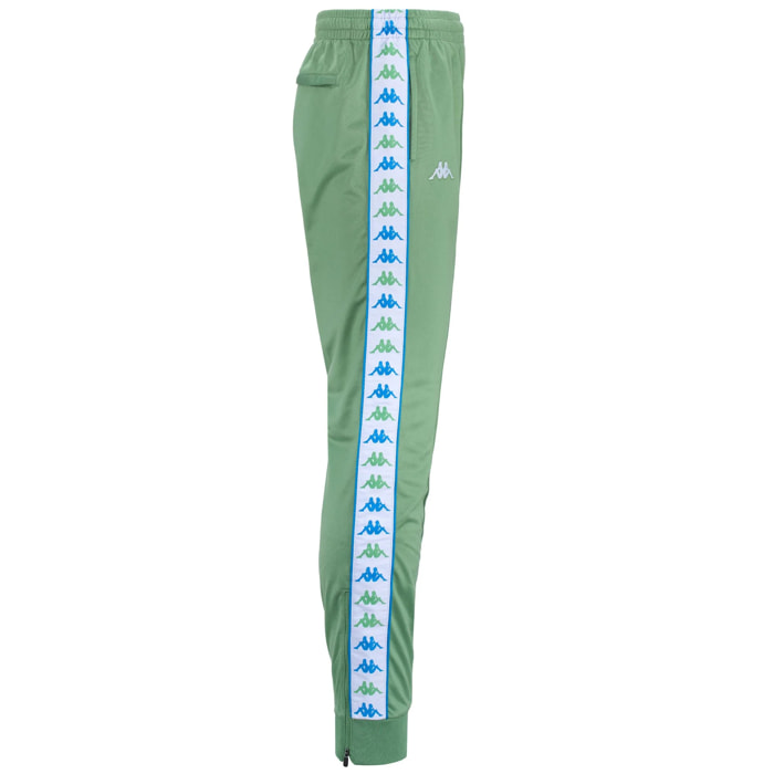 Kappa - Pantalones Hombre Verde - 222 BANDA RASTORIAI SLIM