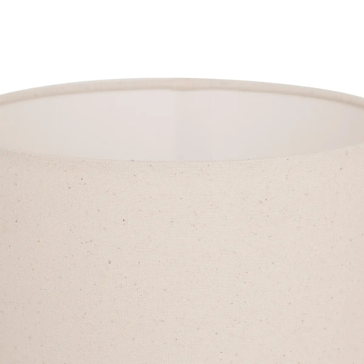 Lampadaire droit secteur Rafa beige H107cm