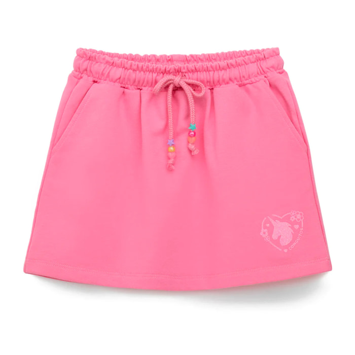 Falda Deportiva Niña En Rosa