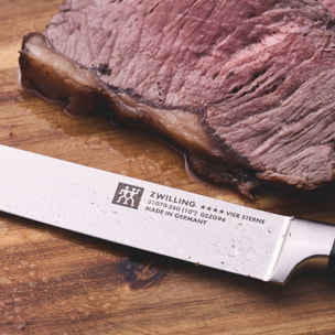 Couteau à trancher 26 cm, Tranchant lisse