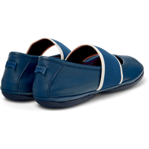 Bailarinas - CAMPER Right Nina - Azul - Cuero liso