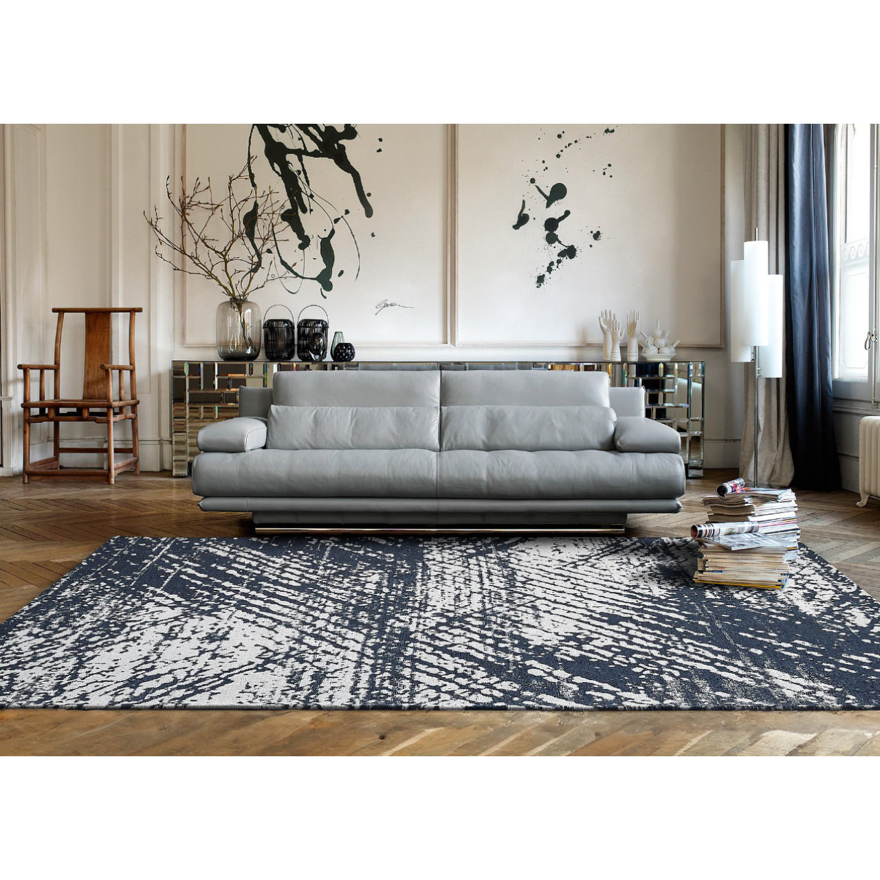 Tappeto Camera Salotto Disegno Essenza By Suardi