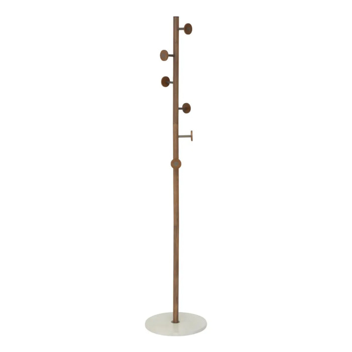 Porte-manteaux Come 6 patères arrondies
