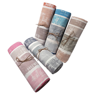 Copriletto di cotone Riga Rodrigo beige