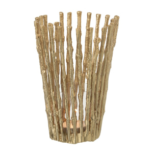 J-Line bougeoir - aluminium - or - large
