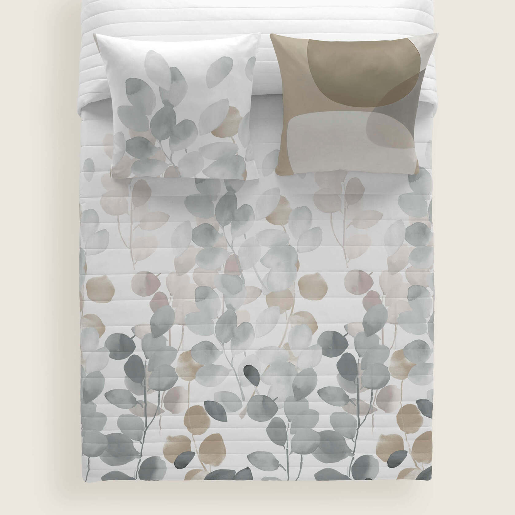 Colcha Bouti Estampada - 2/3 Piezas - 100% Poliéster - Microfibra - 70 gr/m² - Judy