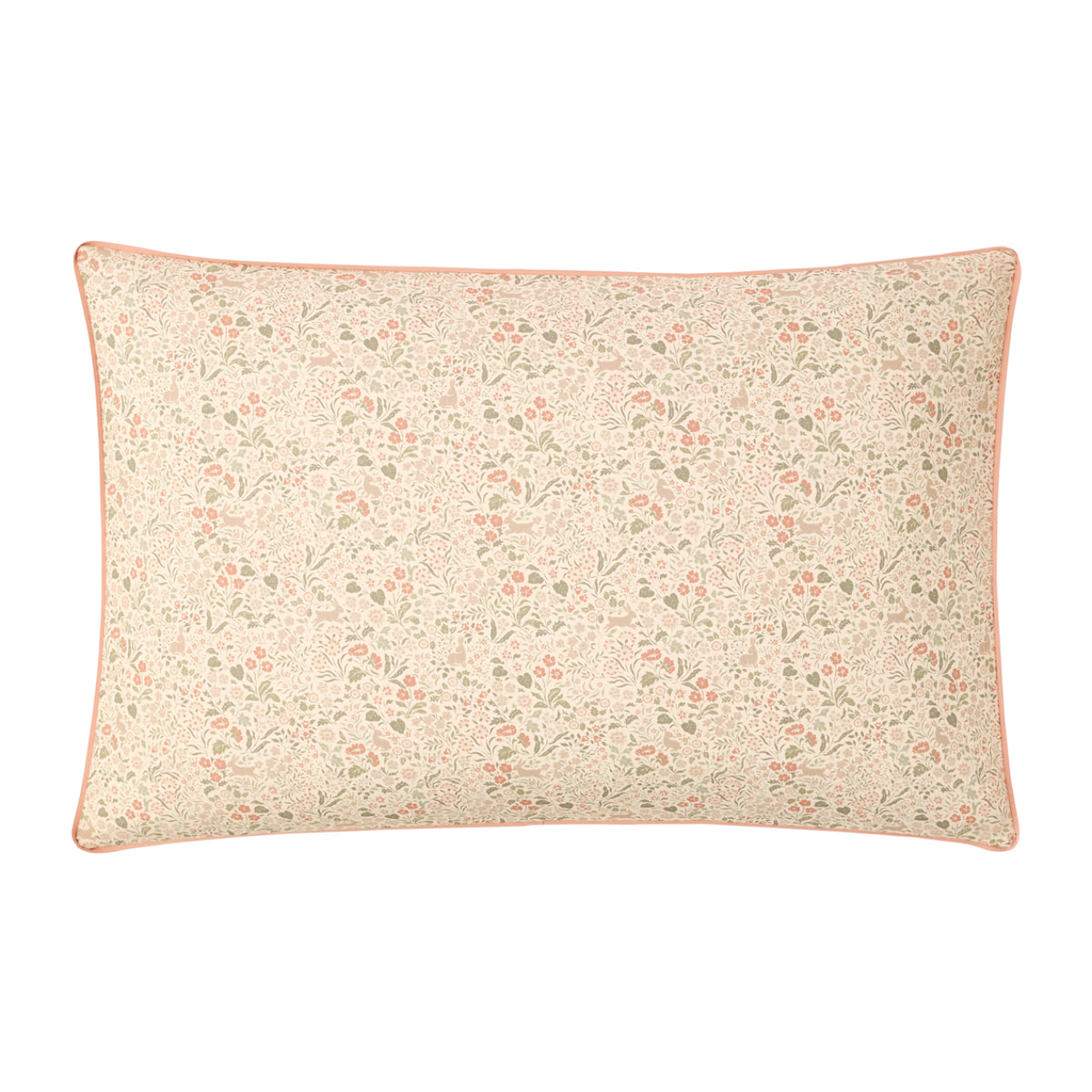 Taie d'oreiller imprimée en percale de coton, COTTAGE