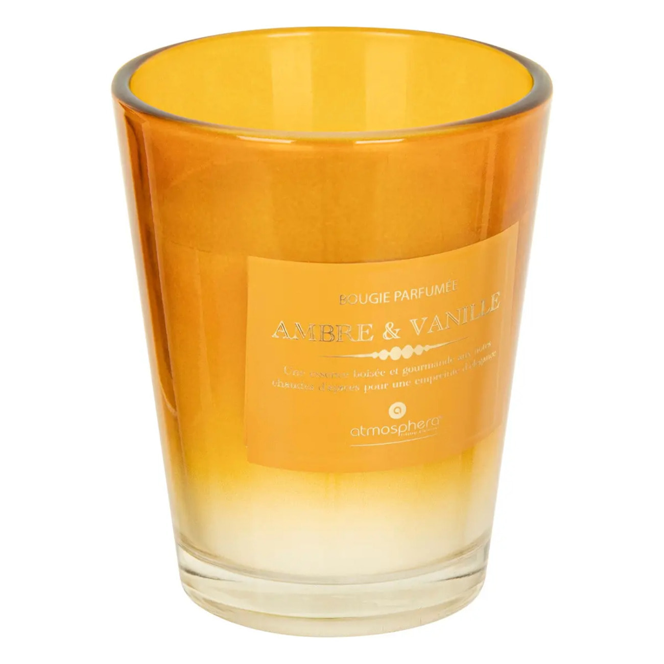 Bougie parfumée "Alma" 270g vanille et ambre