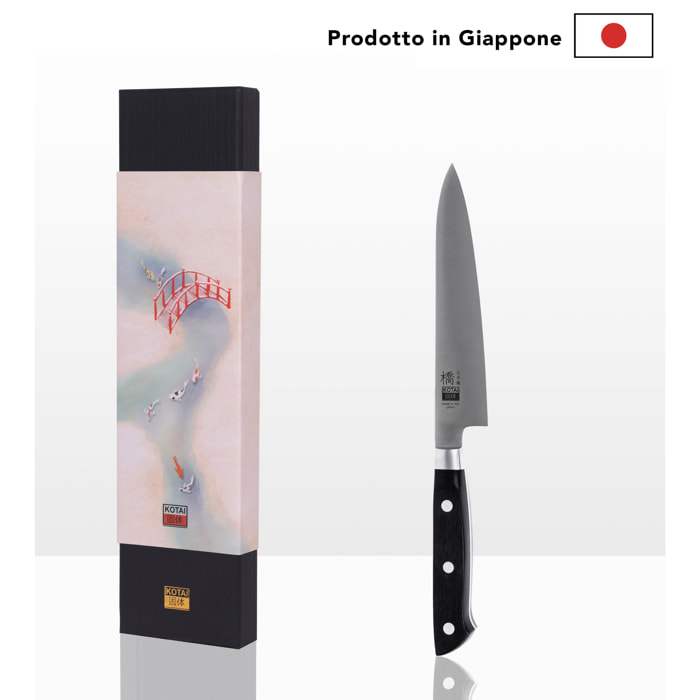 Coltello universale "Petty" Hashi classico - acciaio inossidabile giapponese molibdeno - lama: 13,5 cm