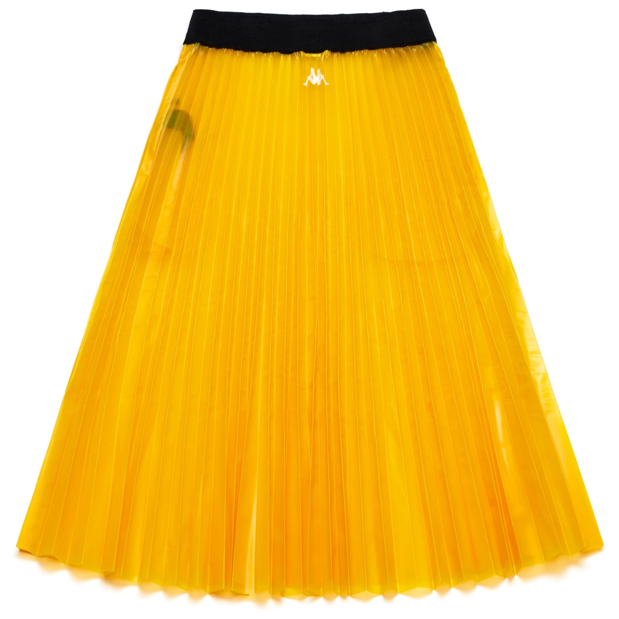 Kappa - Gonne Donna Giallo - KONTROLL SKIRT PLISSE