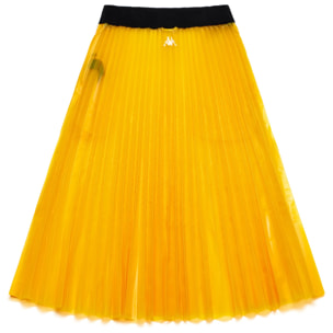 Kappa - Gonne Donna Giallo - KONTROLL SKIRT PLISSE