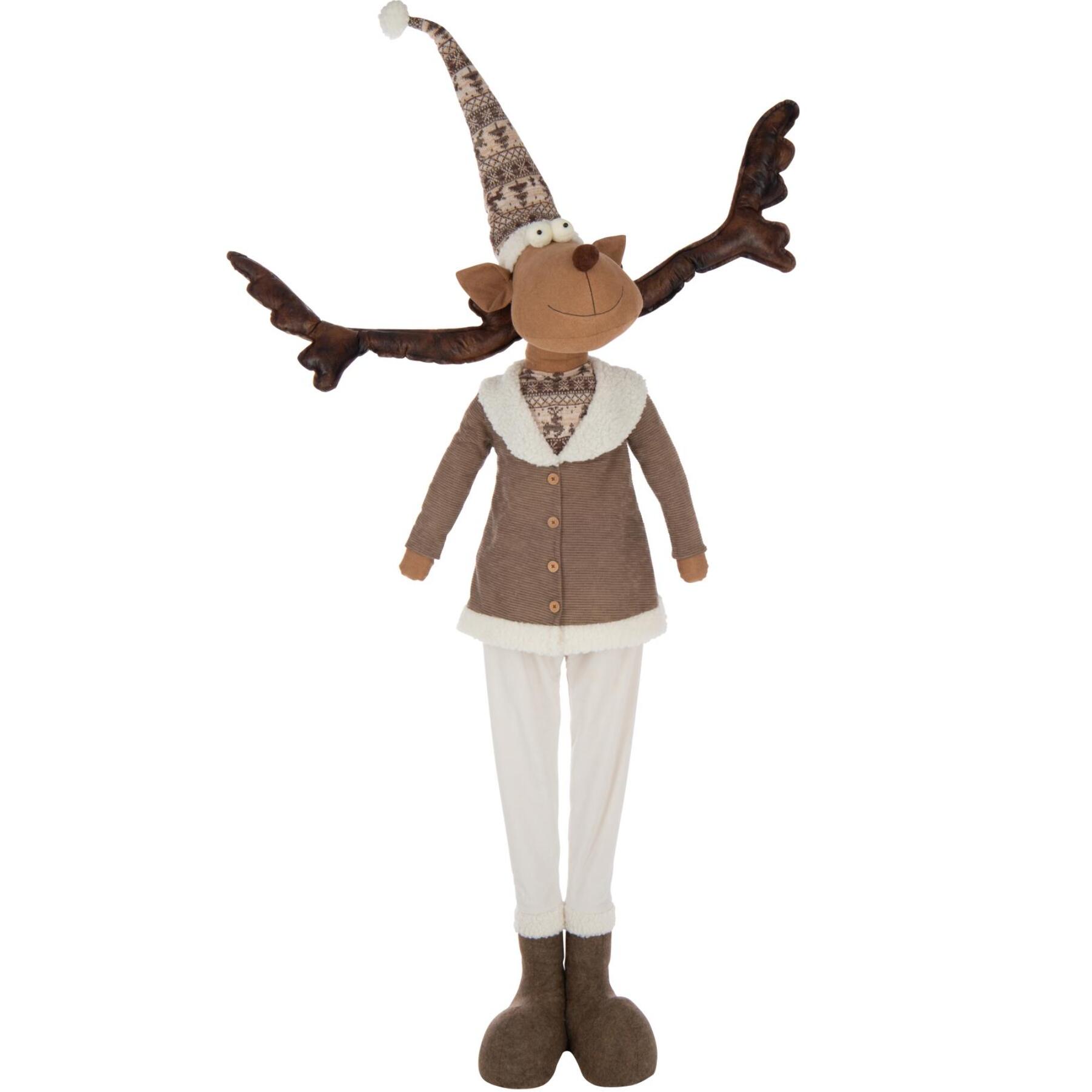 J-Line figurine Renne Téléscopiques - polyester - mix