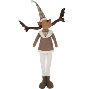 J-Line figurine Renne Téléscopiques - polyester - mix