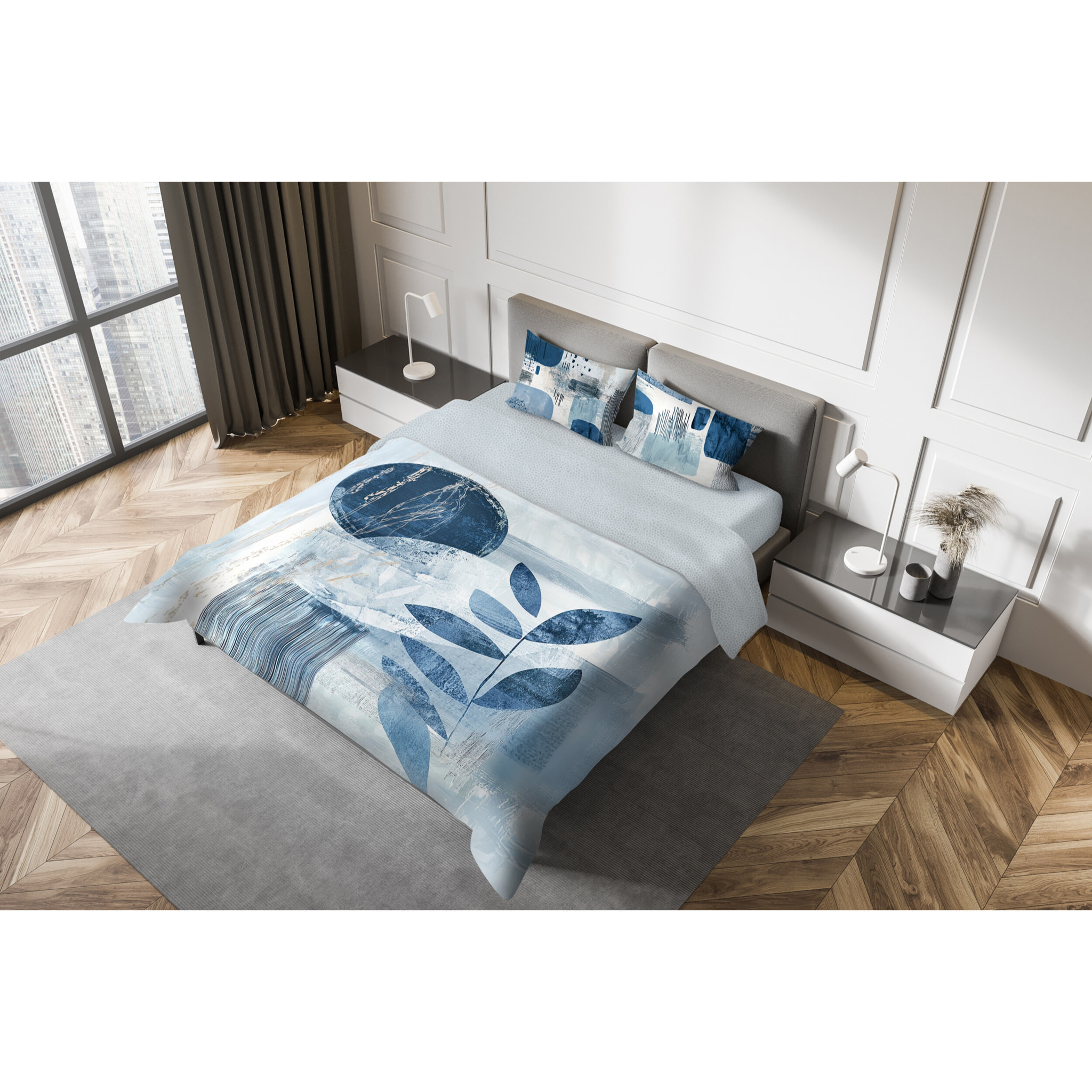 Parure copripiumino fotografico Piazzato Fine Art 1 piazza 1/2 Disegno Futura