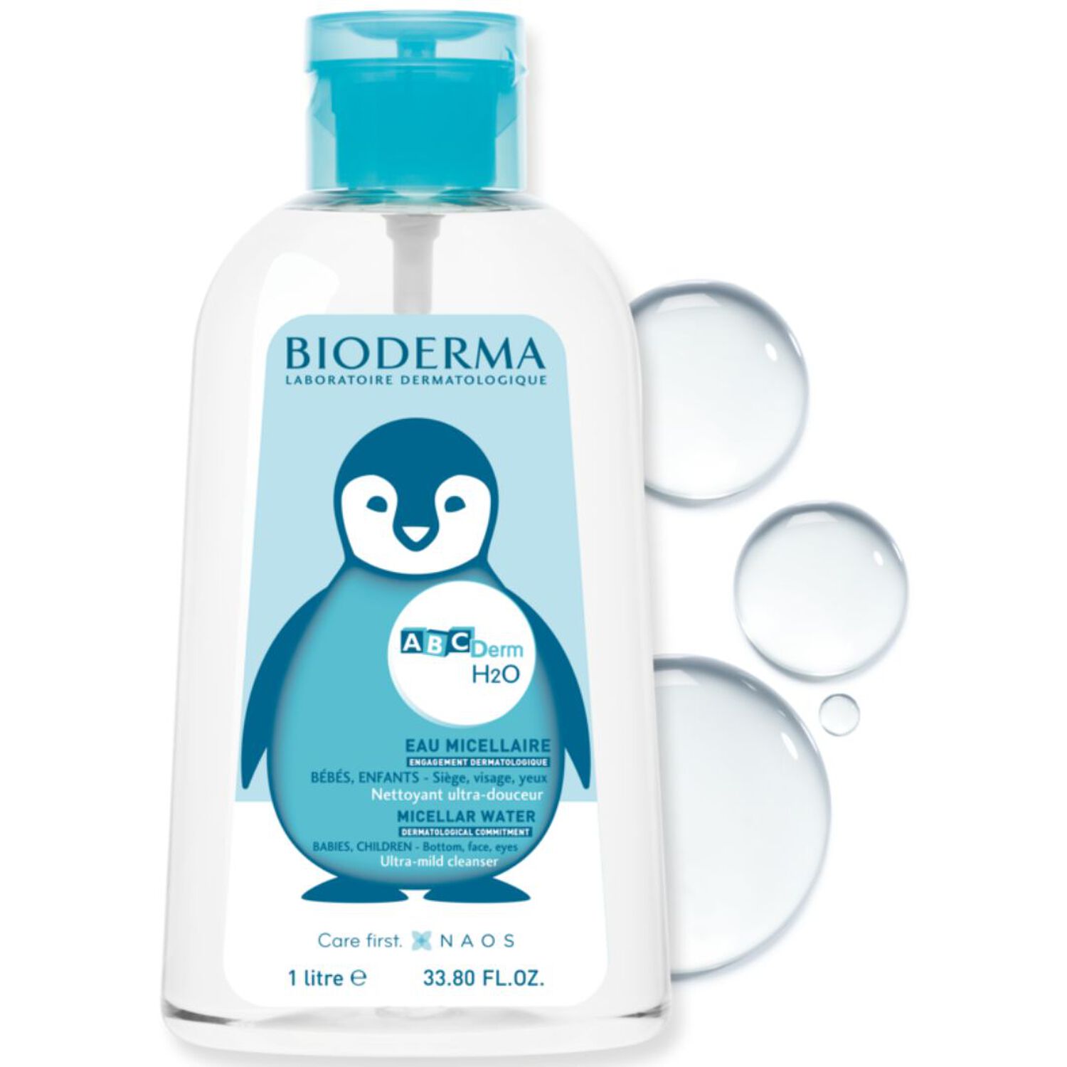 ABCDerm H2O - Eau Nettoyante Sans Rinçage