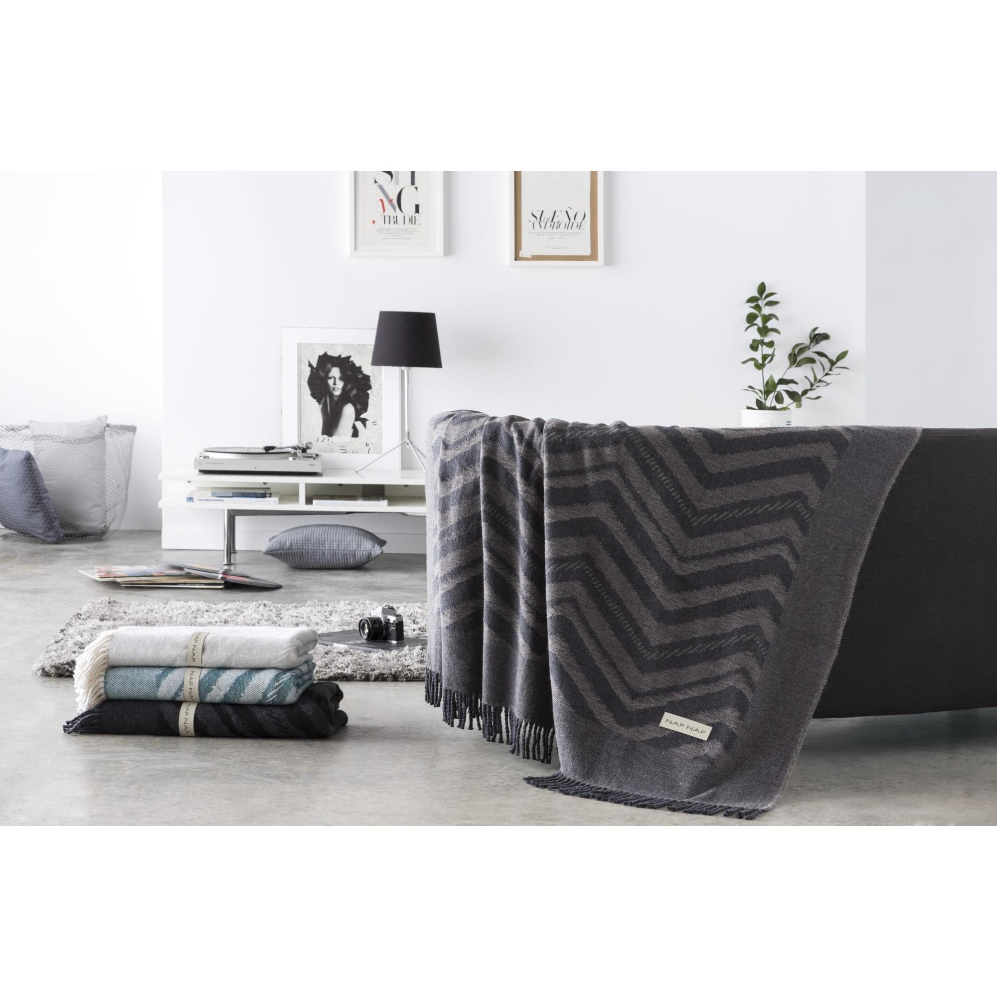 PLAID BERCY - COTON ET POLYESTER - GRIS