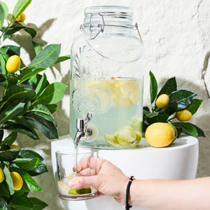 Fontaine - HOME DECO FACTORY - 4L - Transparent