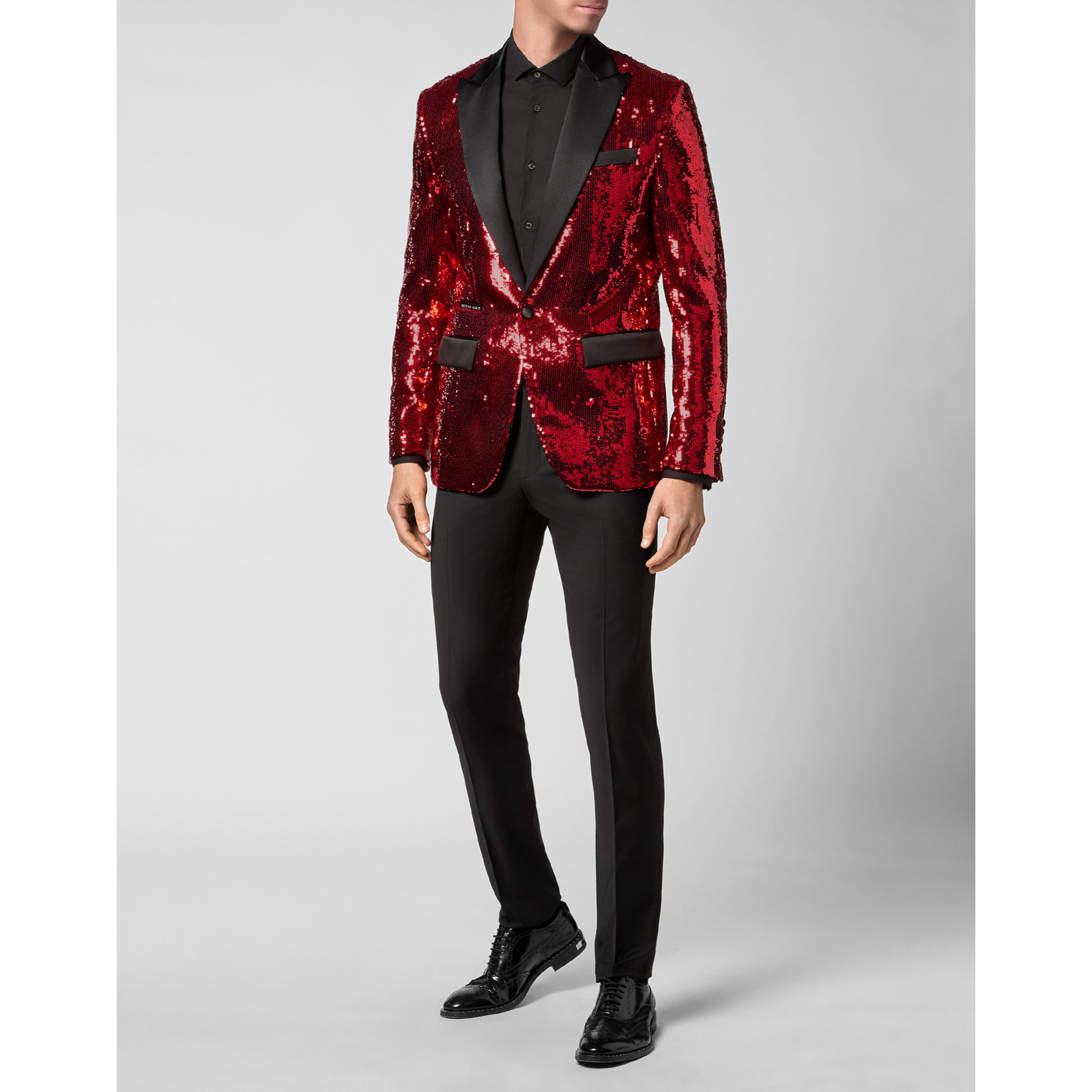 PHILIPP PLEIN One-Button Blazer Slim Fit
