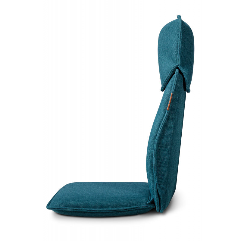 Housse de siège massant shiatsu bleu pétrol