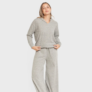 Pantaloni lunghi a gamba larga new punto extra morbido