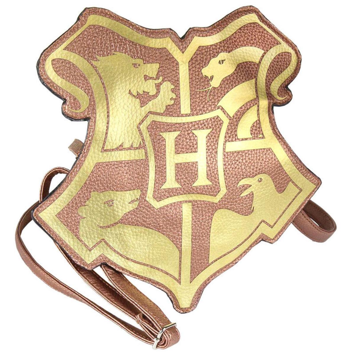 Harry Potter Borsa A Tracolla Beige Hogwarts 3D Cerdà