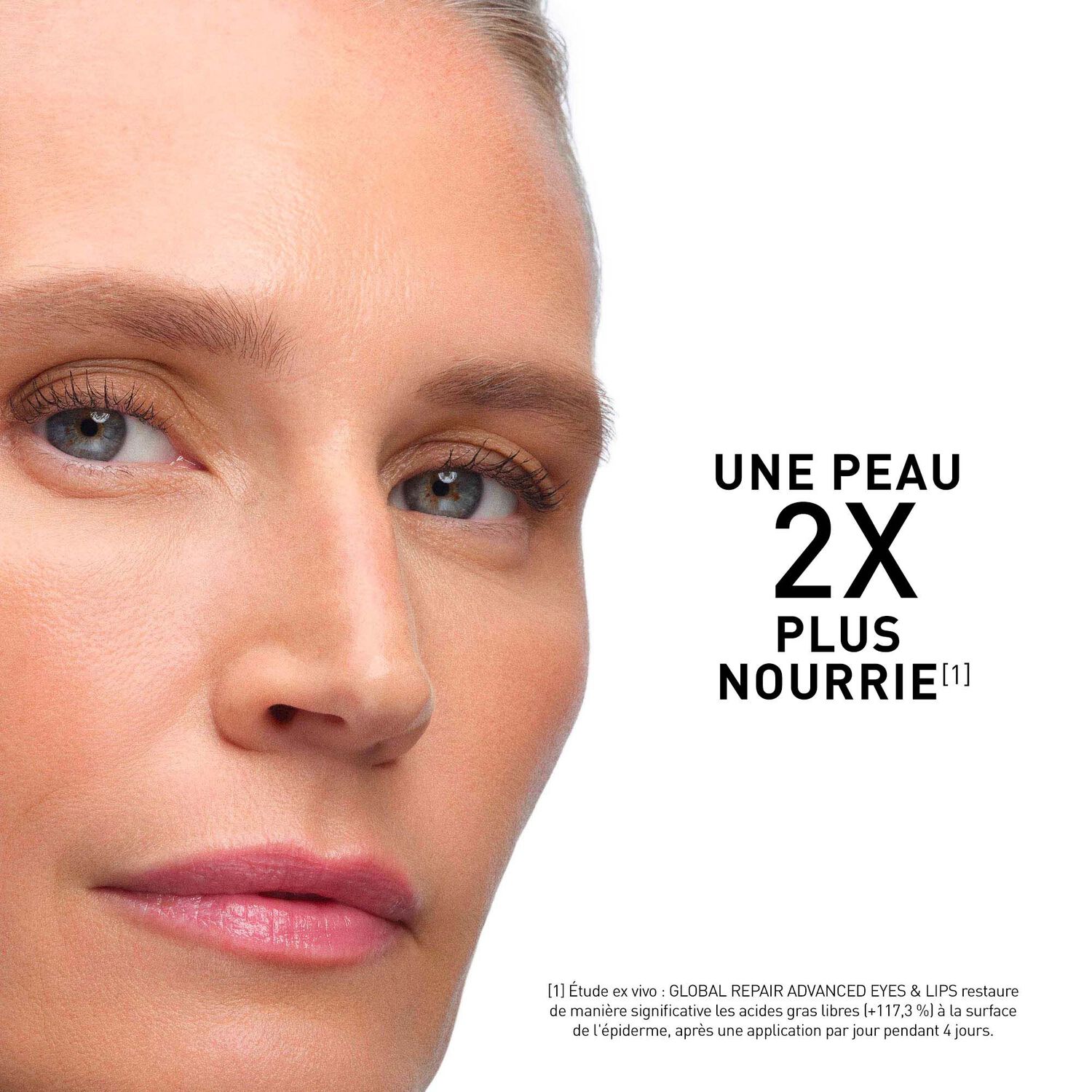 Global-Repair Eyes & Lips - Soin contour des yeux et lèvres nutrition anti-âge et rides 15 ml