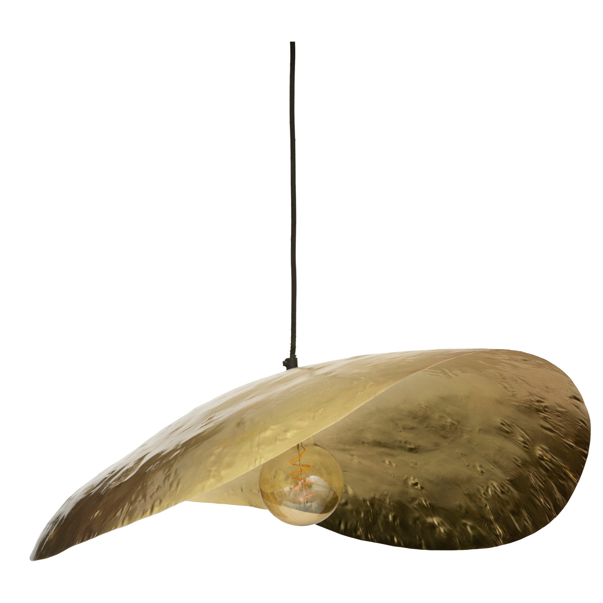 Lámpara colgante 'Arlo' Ø80cm metal dorado