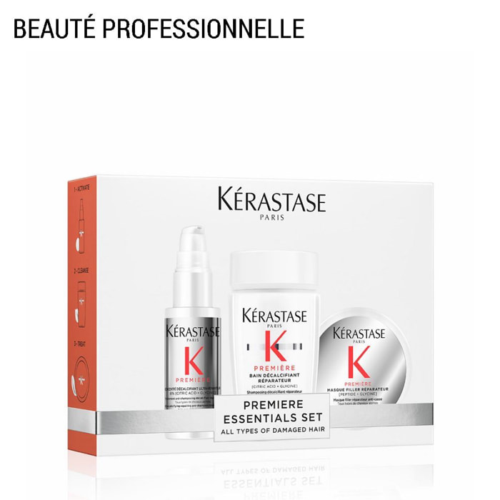 Première - Coffret Bain Décalcifiant 80 ml + 2 Produits