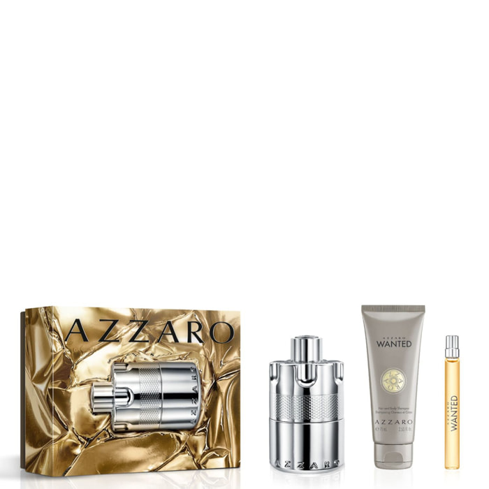 Wanted - Coffret Eau de Parfum 100ml + 10ml + Gel douche 75ml