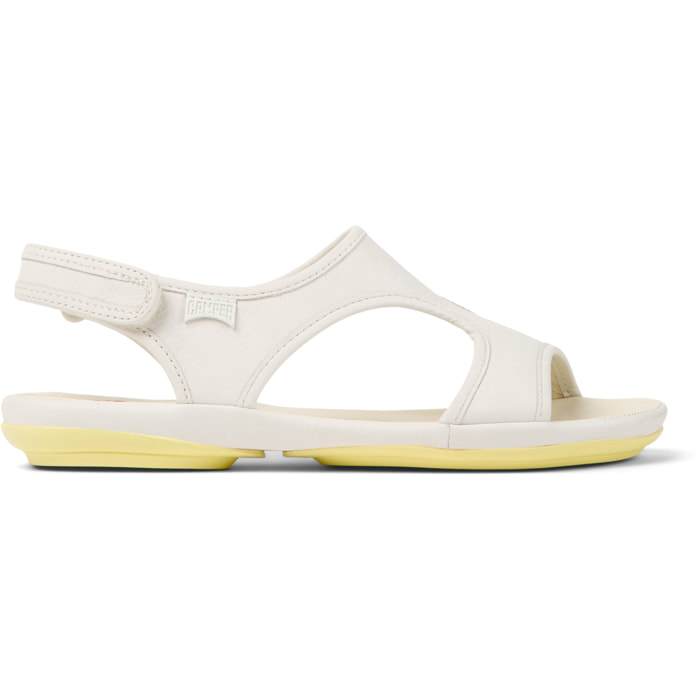 Sandalias - CAMPER Right Nina - Blanco - Cuero liso